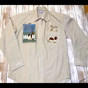 Vintage Get Lucky U.S.A Long Sleeve Cocker Spaniel